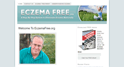 Desktop Screenshot of eczemafree.org