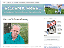 Tablet Screenshot of eczemafree.org